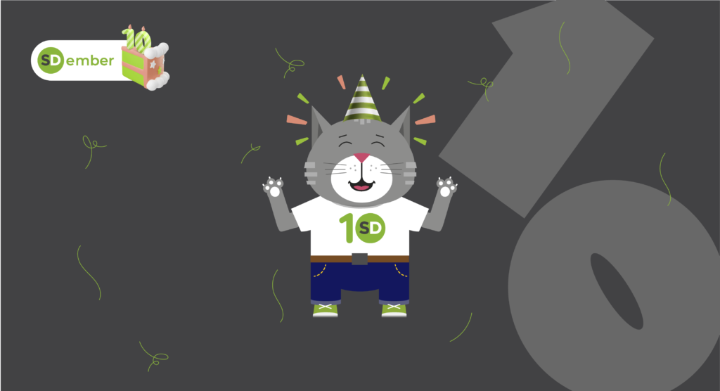 sd 10 years SalesDoubler поздравляет с Новым Годом!