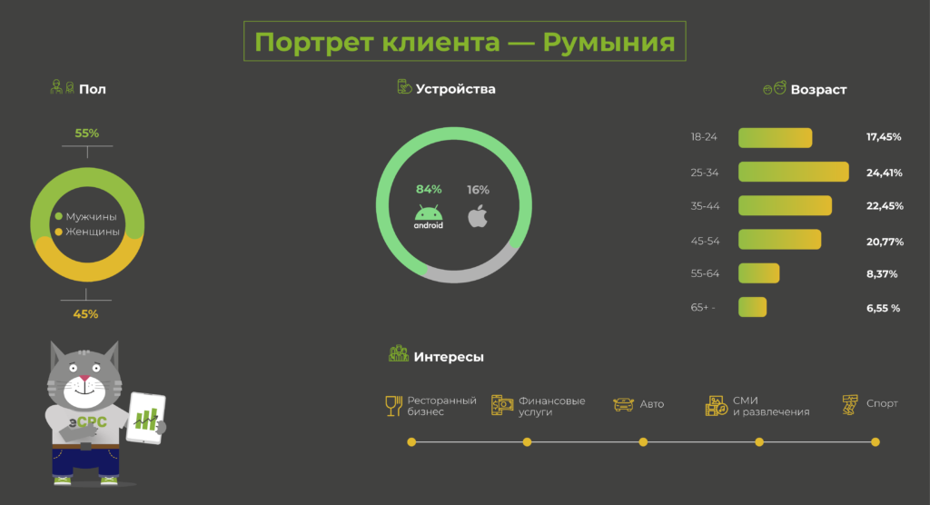Фининсовые партнерские программы в Румынии. Портрет клиента